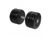 Гантель классик MB Barbell с вращающейся ручкой 50 кг MB-FdbEM-B50