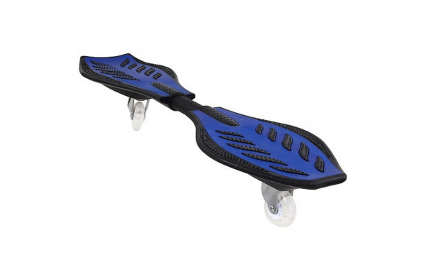 Скейтборд балансирующий Larsen Wave Board черный\голубой 600_380
