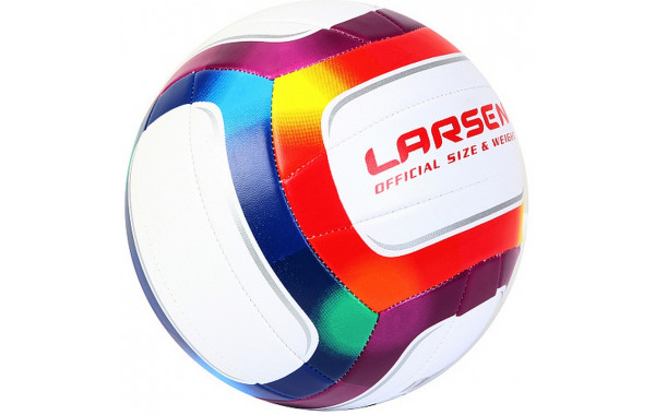 Мяч волейбольный пляжный Larsen Beach Volleyball Rainbow р.5 600_380