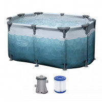 Ледяная купель150х90см, 431л, фильтр-насос 1249л/ч, тент Bestway Glacial dip Ice bath tub 6002N