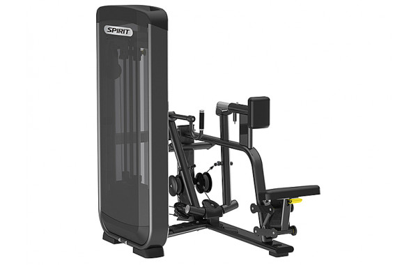 Гребная тяга с упором на грудь Spirit Fitness SP-3507 (Макс.вес) 600_380