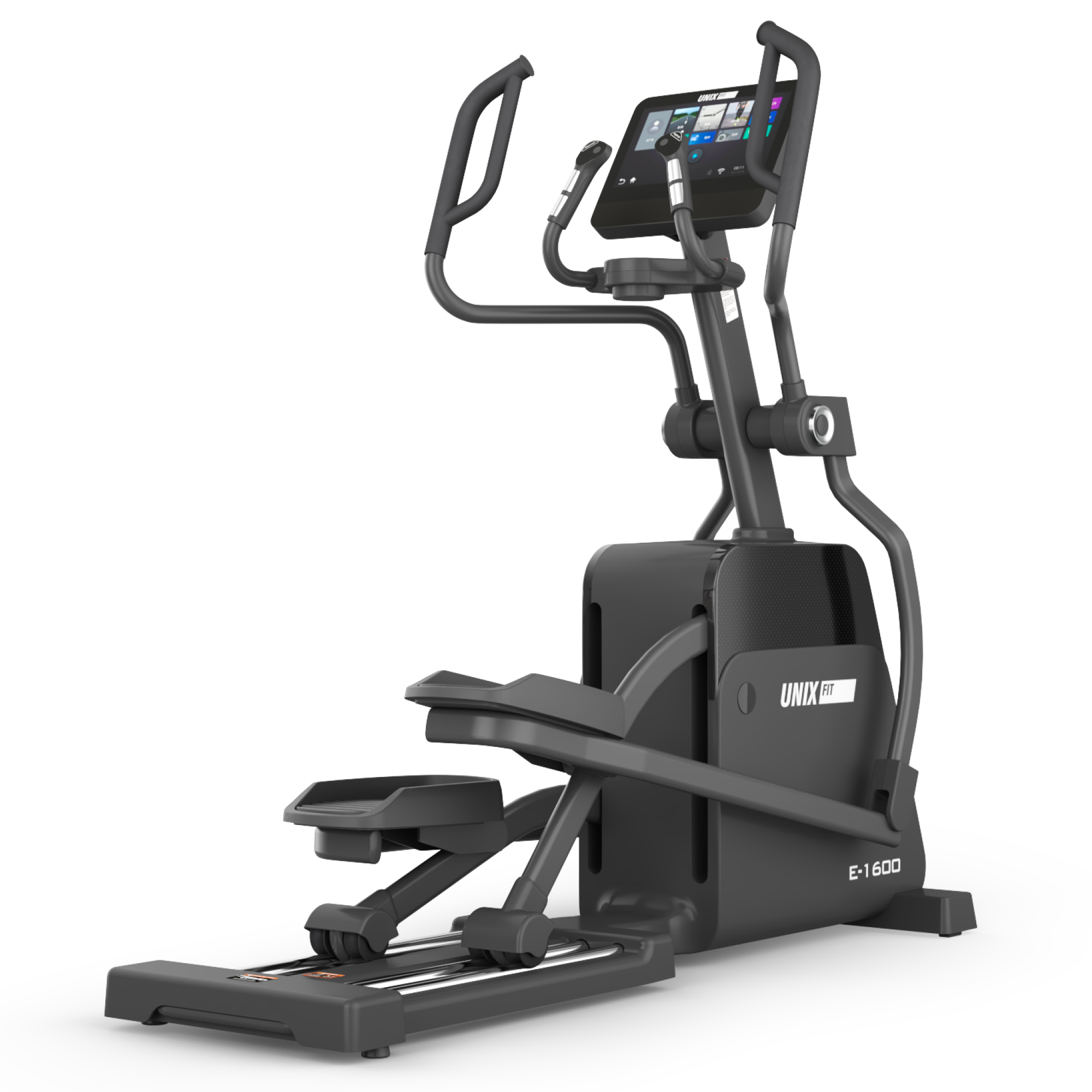 Эллиптический тренажер UnixFit E-1600 PRO (15,6" TFT) 2000_2000