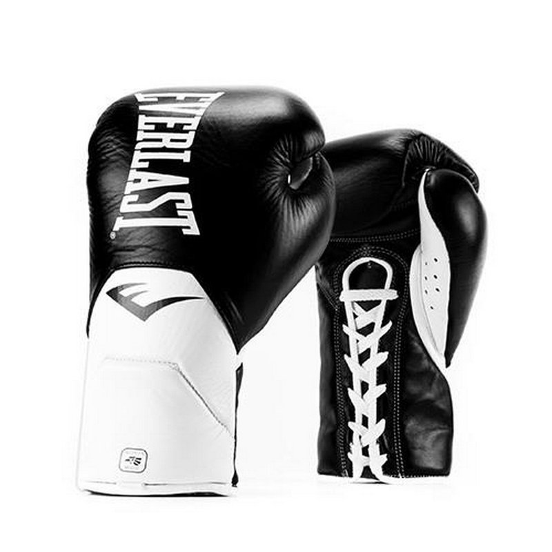 Перчатки боевые Everlast MX Elite Fight 10 oz черный P00000675 800_800