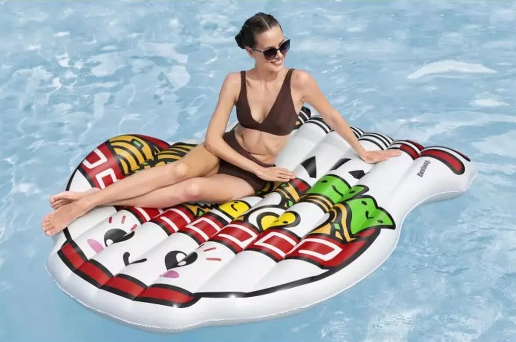 Надувной матрас для плавания 183x168см, до 100 кг Bestway Summer Soba 43841 1024_679