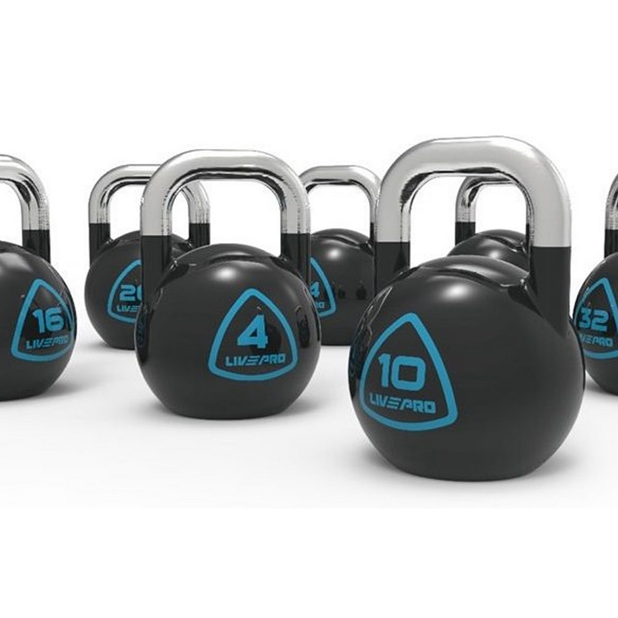 Соревновательная гиря 8 кг Live Pro Steel Competition Kettlebell LP8042-8 2000_2000