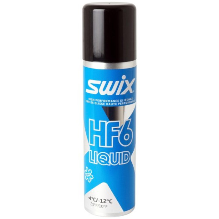 Парафин высокофтористый Swix HF6X Blue (спрей) (-5°С -10°С) 125ml 700_700