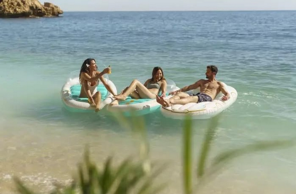 Надувной матрас-плот для плавания 228х108см, до 90кг Bestway Vacation Cruiser 43651 1024_672