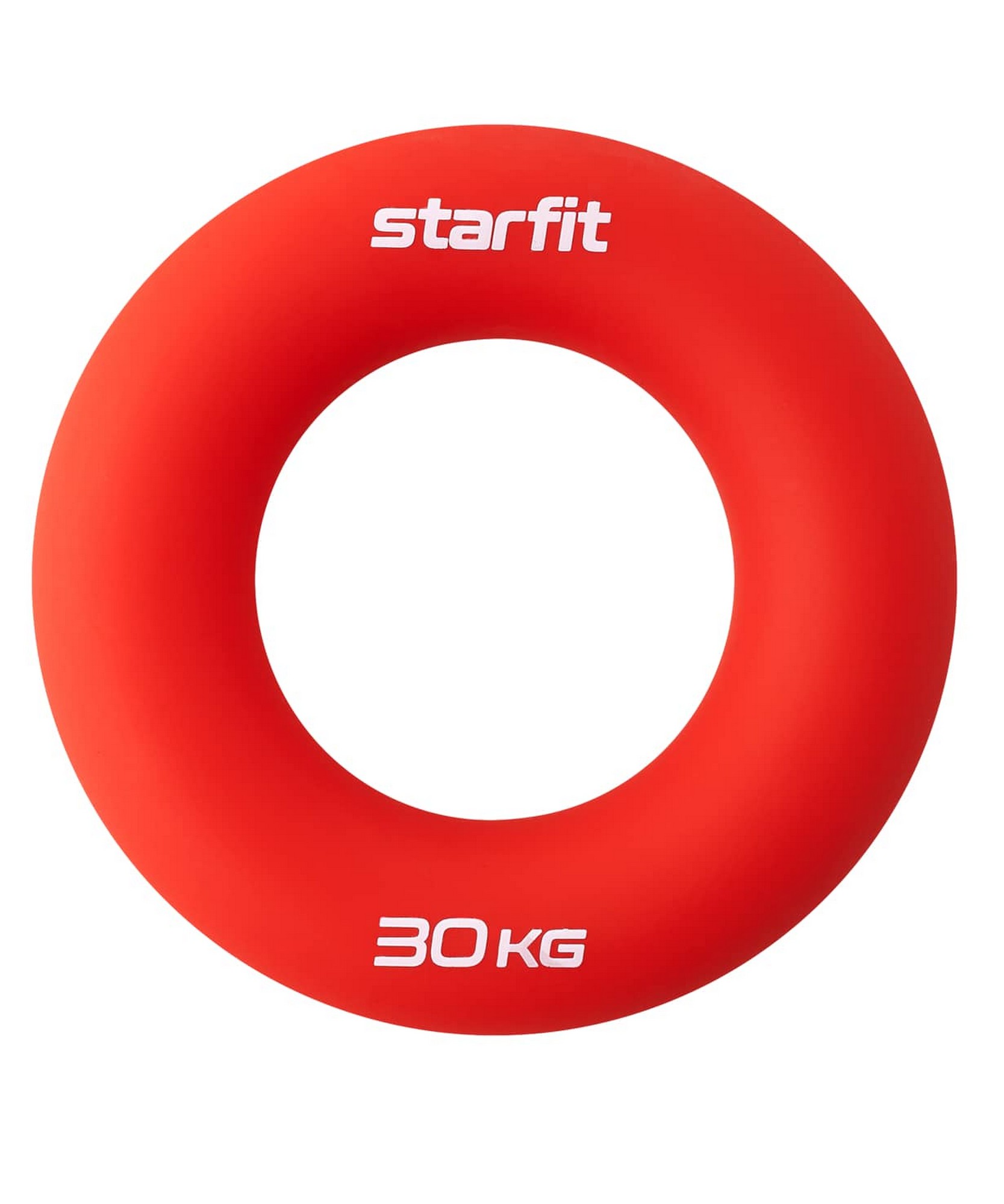 Эспандер кистевой Star Fit Кольцо, d8,8 см, 30 кг, силикогель ES-404 красный 1667_2000
