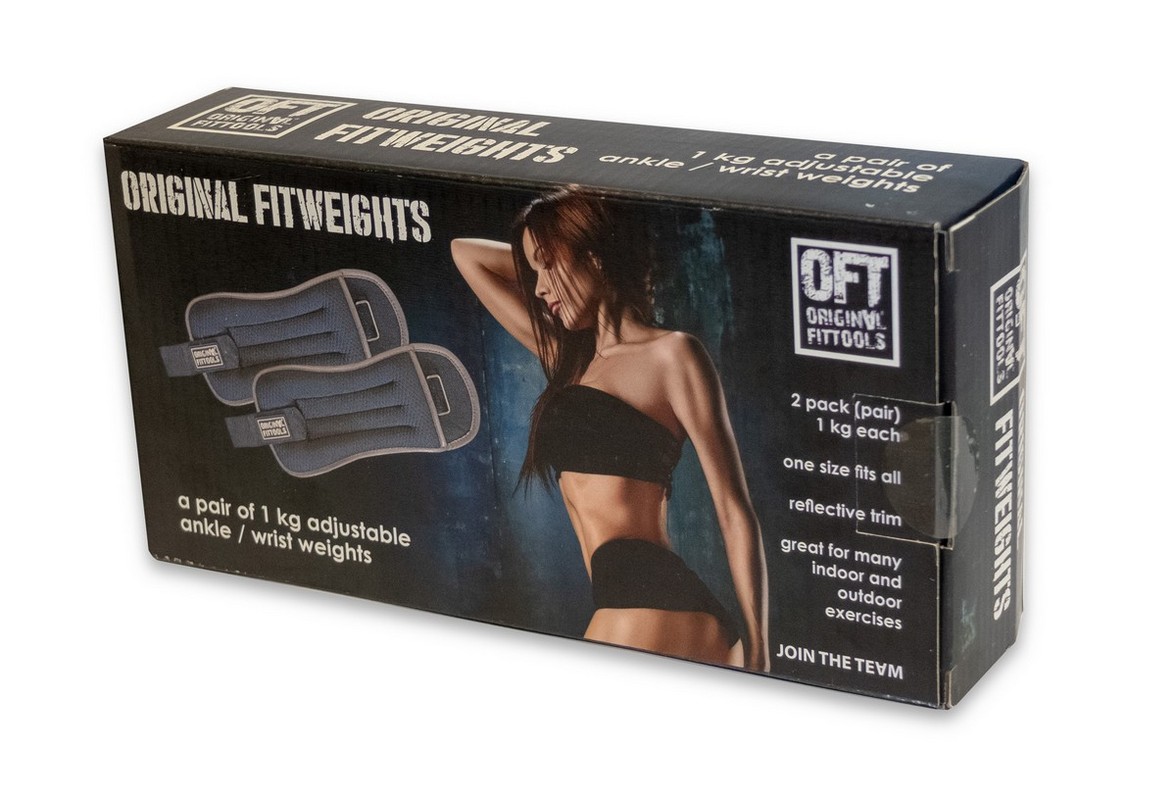 Комплект утяжелителей Original Fit.Tools весом 1 кг (пара) FT-AW01 1176_800