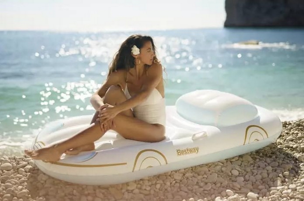 Надувной матрас-плот для плавания 228х108см, до 90кг Bestway Vacation Cruiser 43651 1024_677
