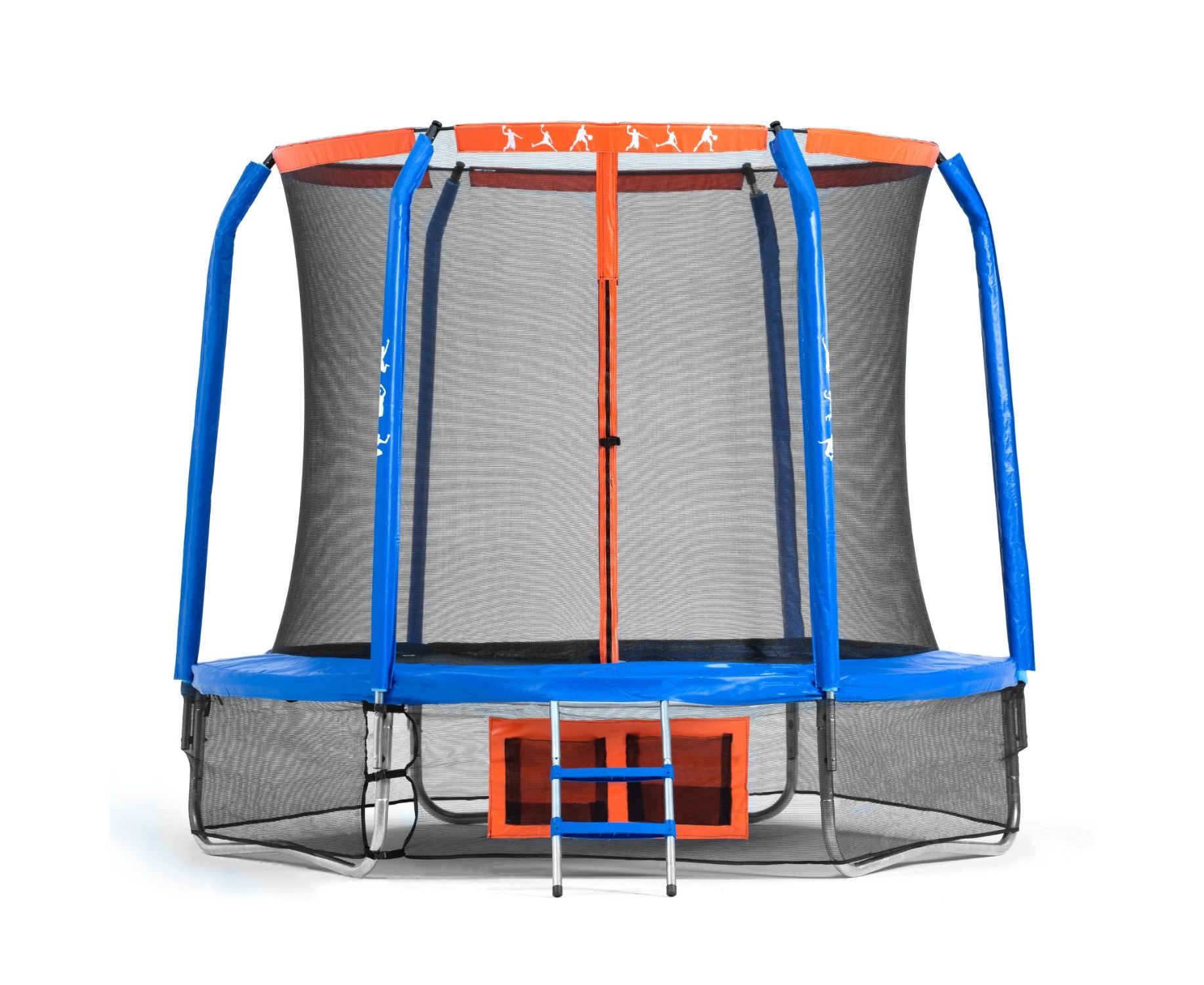 Батут DFC Jump Basket 6ft внутр.сетка, лестница (183cм) 6FT-JBSK-B 1834_1500