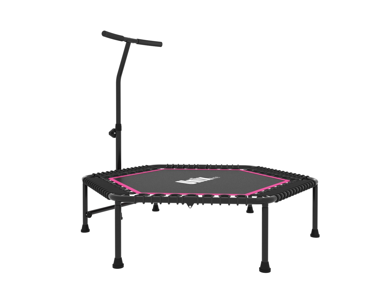 Батут Unix line FITNESS (130 cm) Pink 1600_1200